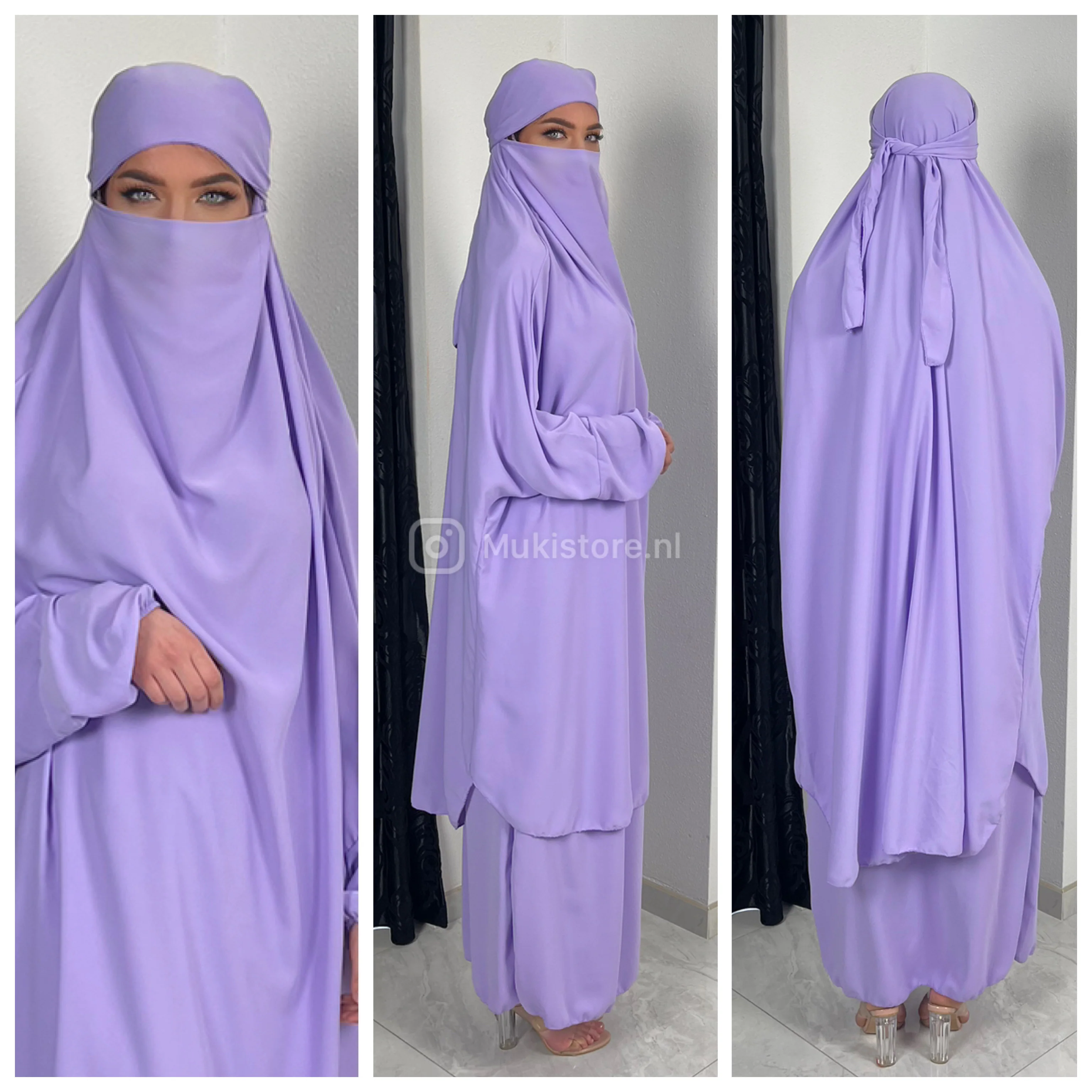 2pcs Khimar Skirt Set - Image 21