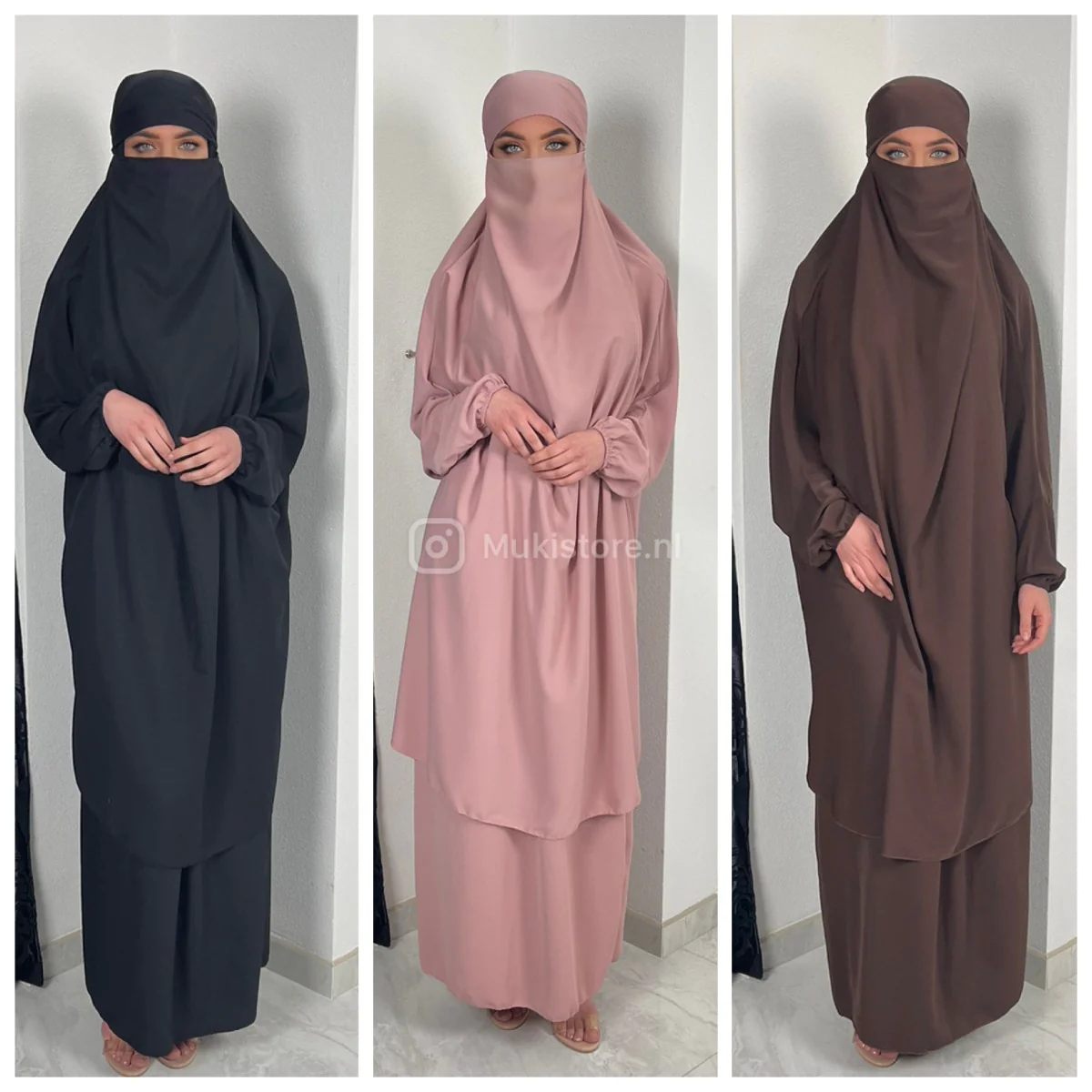 2pcs Khimar Skirt Set - Image 5