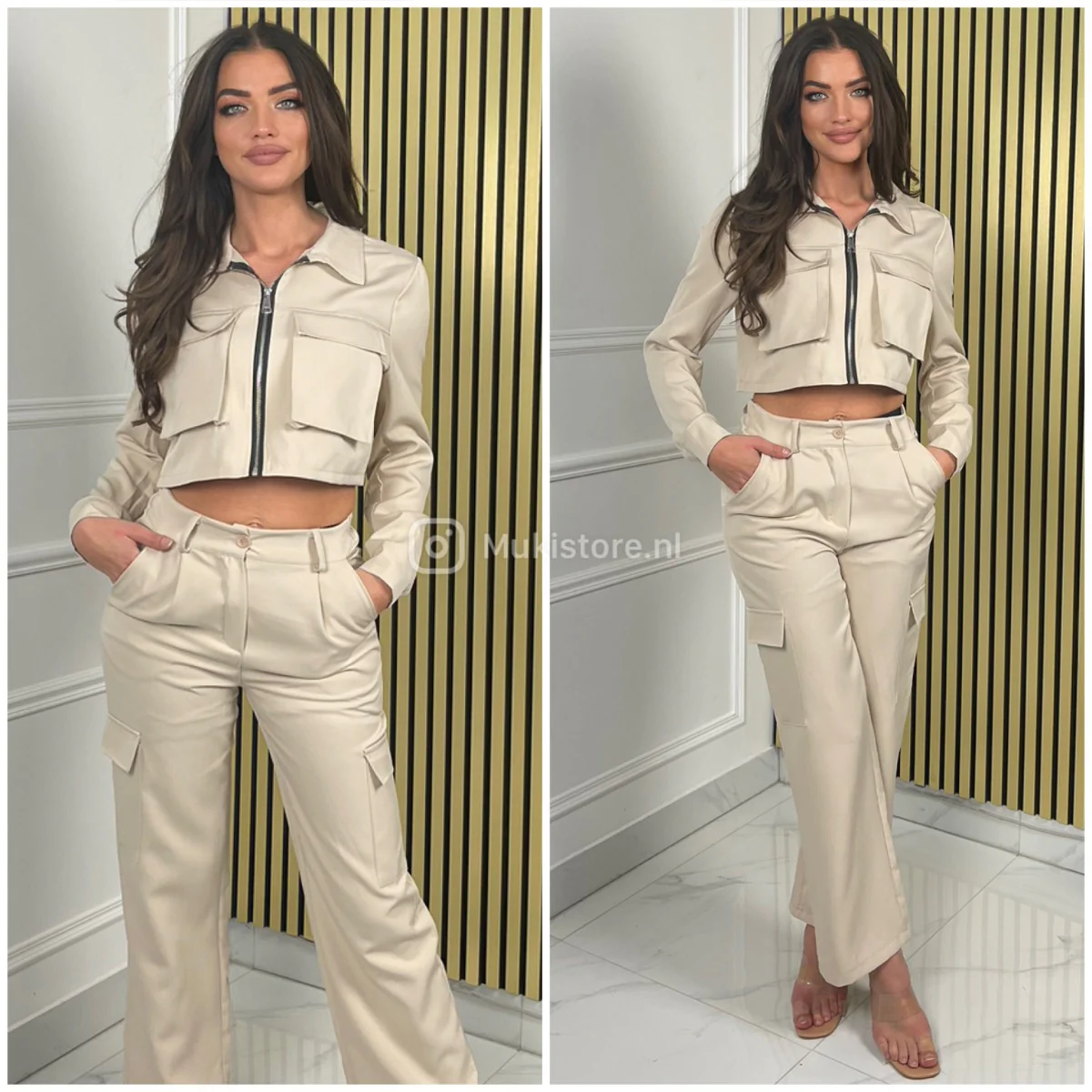 Crop Cargo Set Big Pockets - Image 3