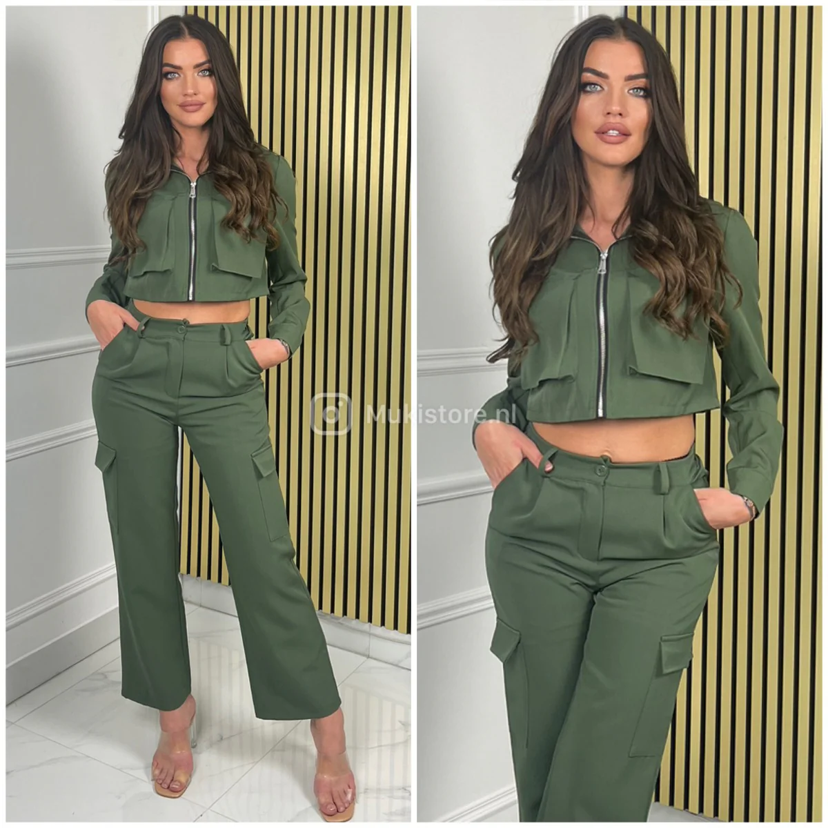 Crop Cargo Set Big Pockets - Image 4