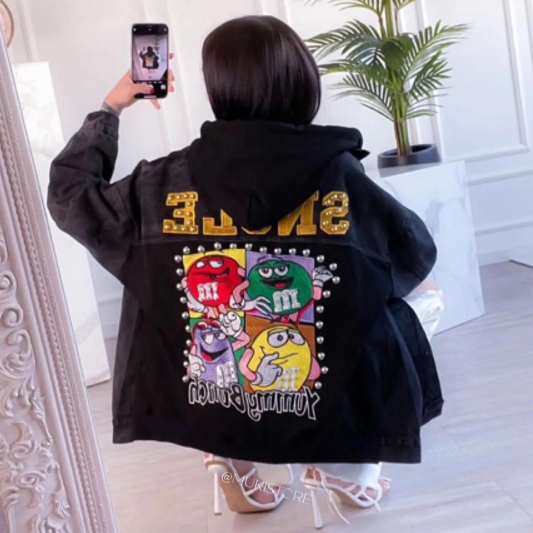 Denim Jacket MM Yummybunch Studs&Stones - Image 10