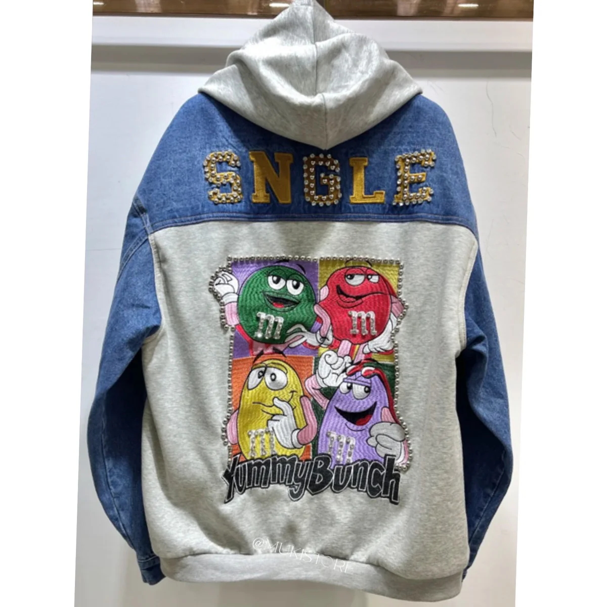 Denim Jacket MM Yummybunch Studs&Stones - Image 5