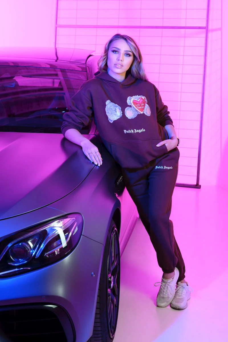 Dutch Angels Broken Teddy Bear Choclate Tracksuit - Image 4