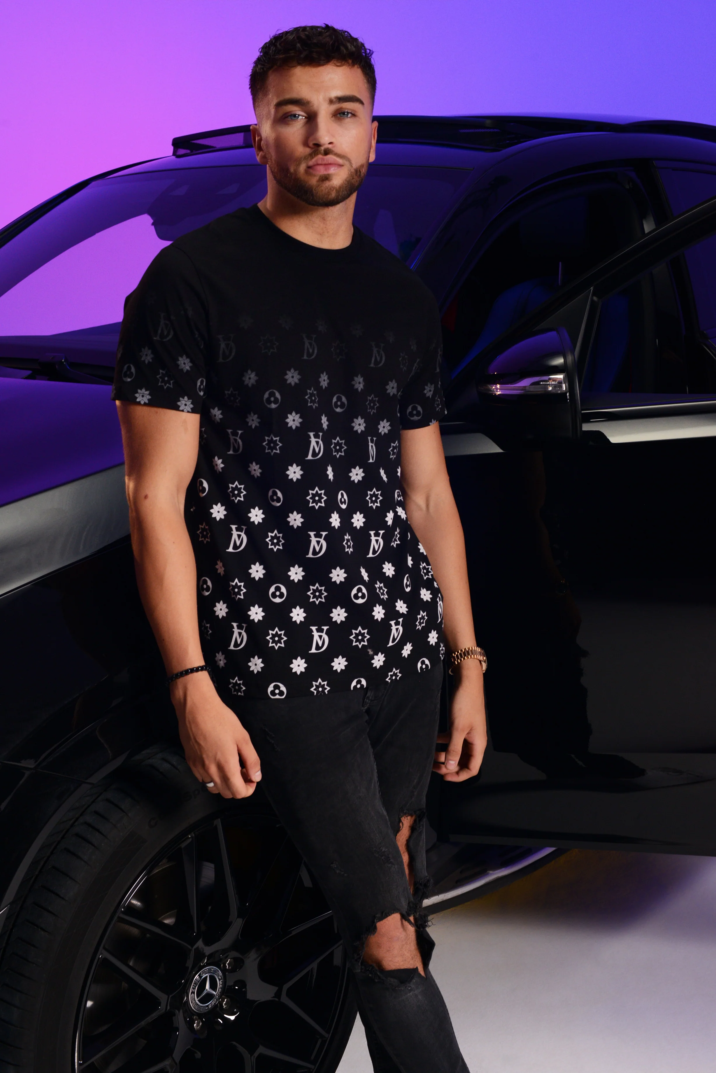 Dutch Angels Dutchogram Black T-shirt Slim Fit - Image 9