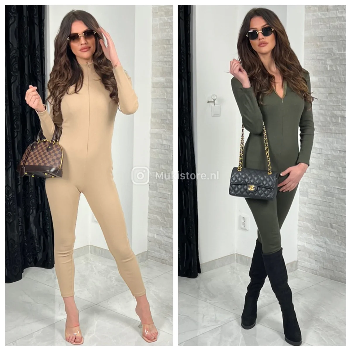 Golden Sunglasses 100% UV Protection C1C2 2568 - Image 5