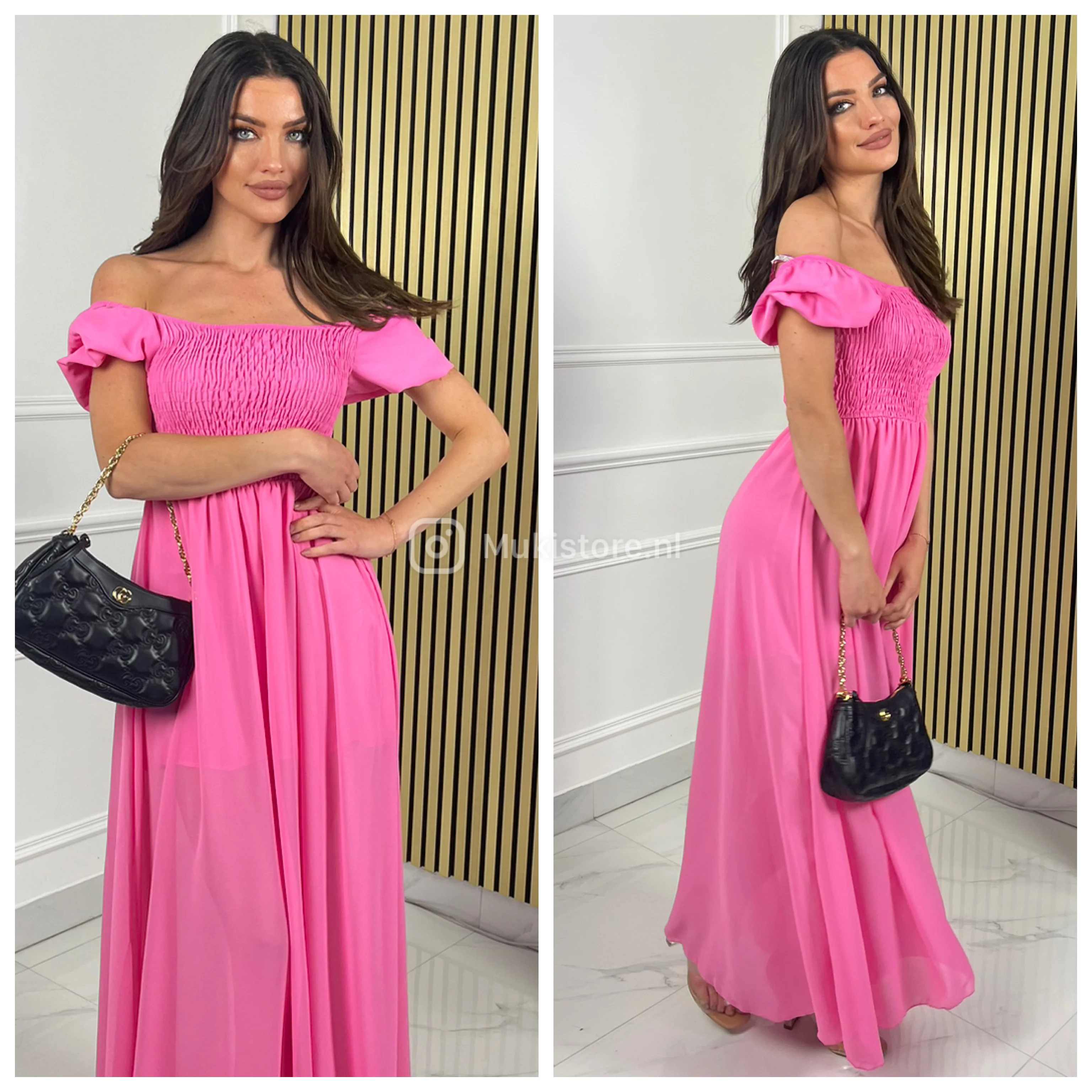 Off Shoulder Summer Maxi Dress - Image 13