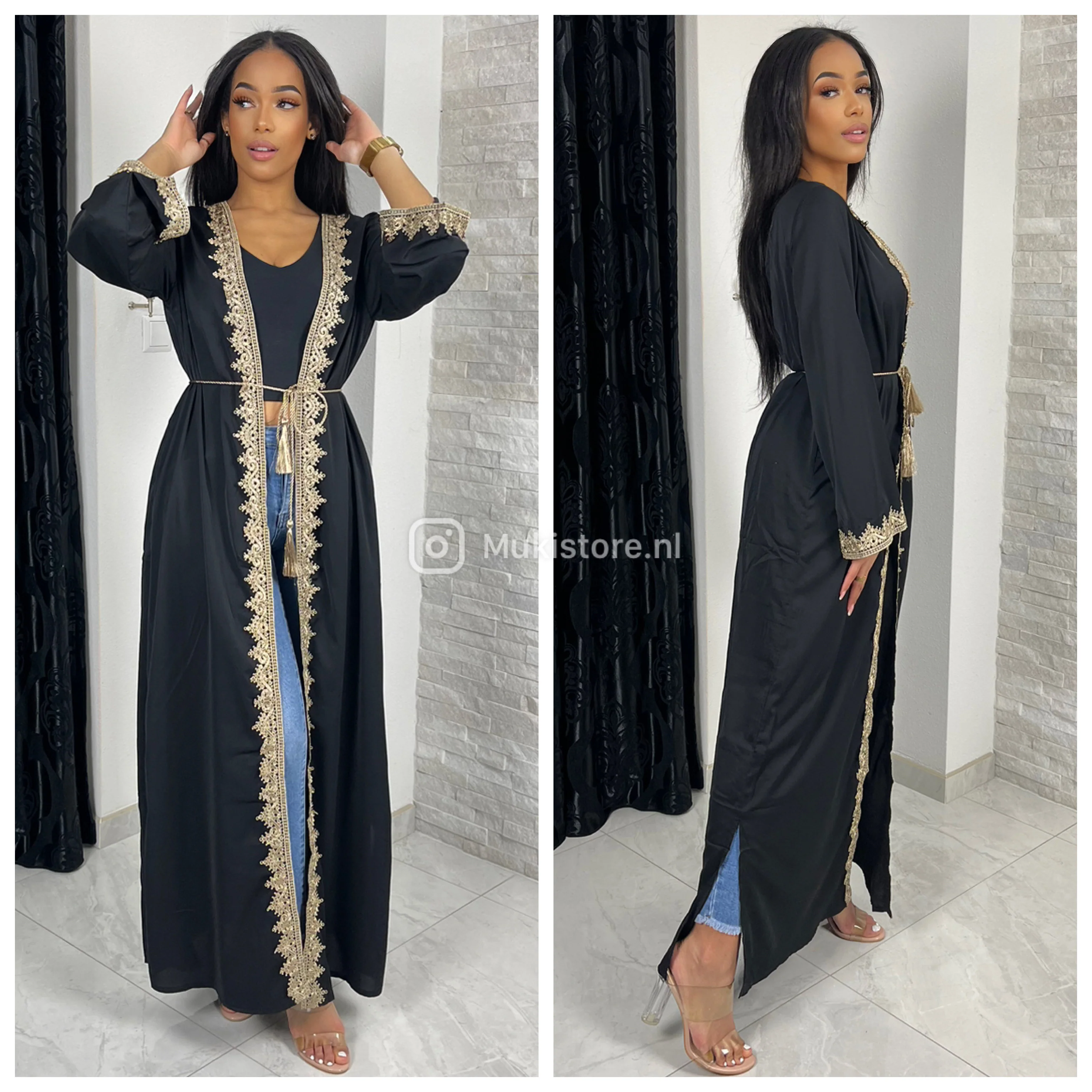 Premium Quality Tie Belt Kimono Embroidery 5188 - Image 9