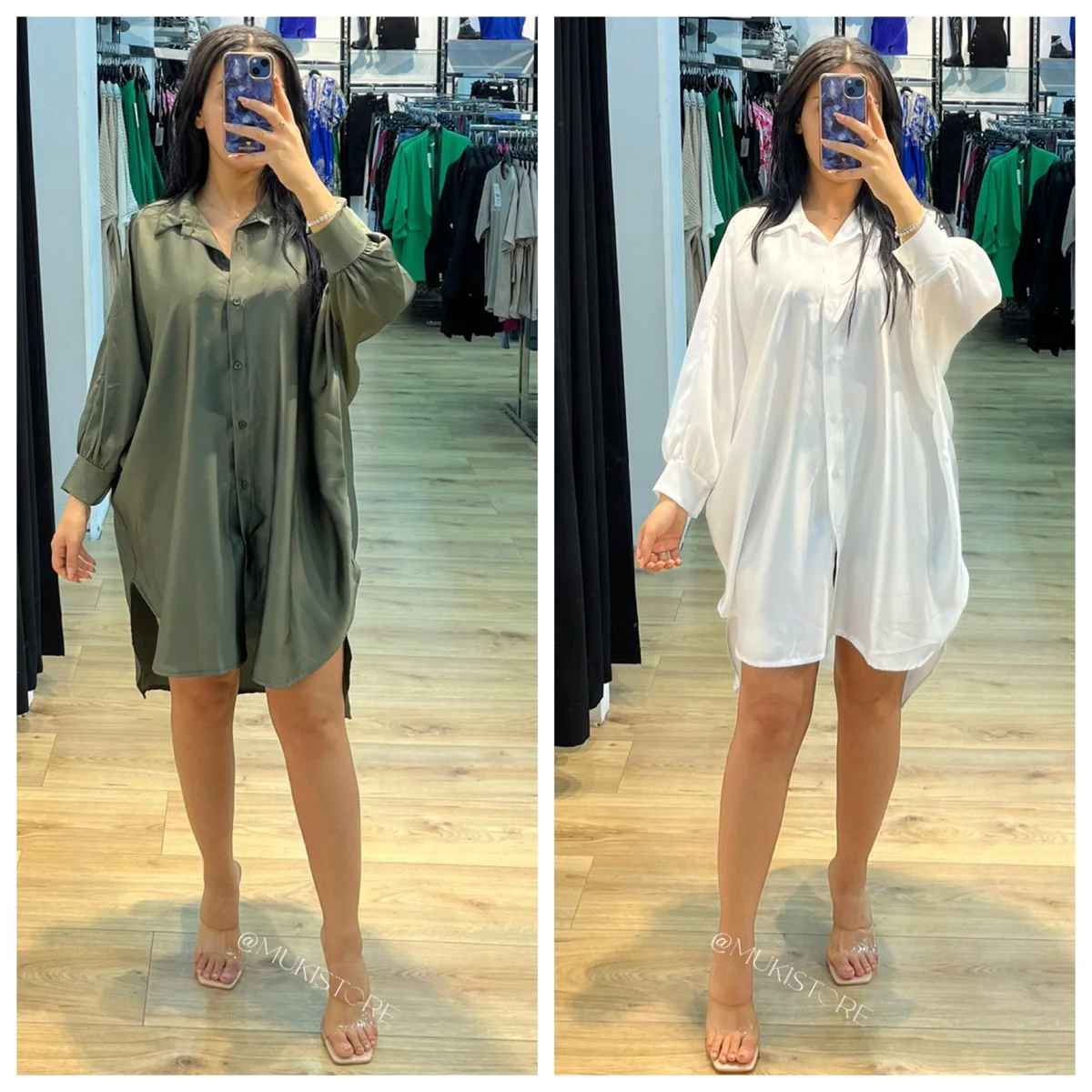 Satin Oversized Blouse Bestseller - Image 6