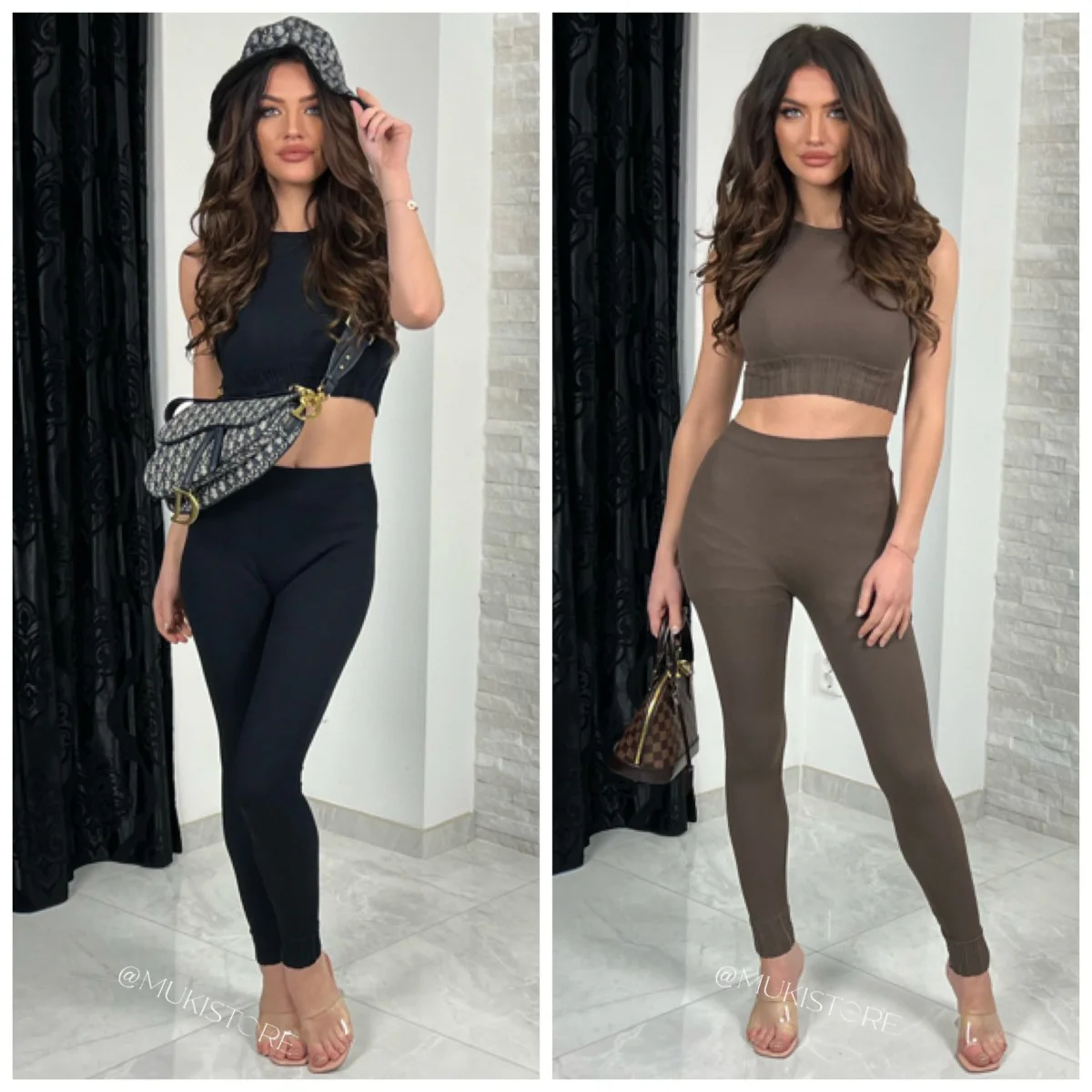 Sleeveless Ribbed Lounge Musthave Set 228 - Image 9