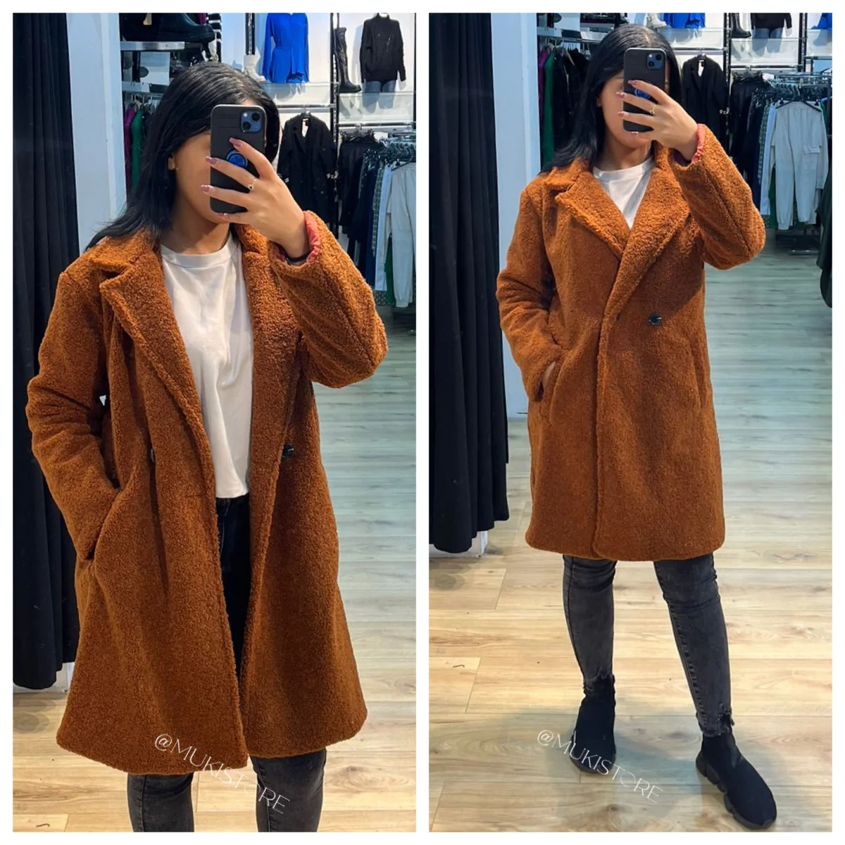 Teddy Button Jacket With Lining - Image 3