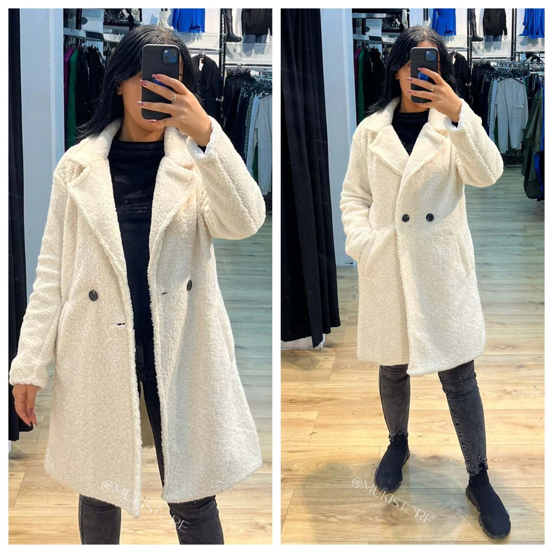 Teddy Button Jacket With Lining - Image 6