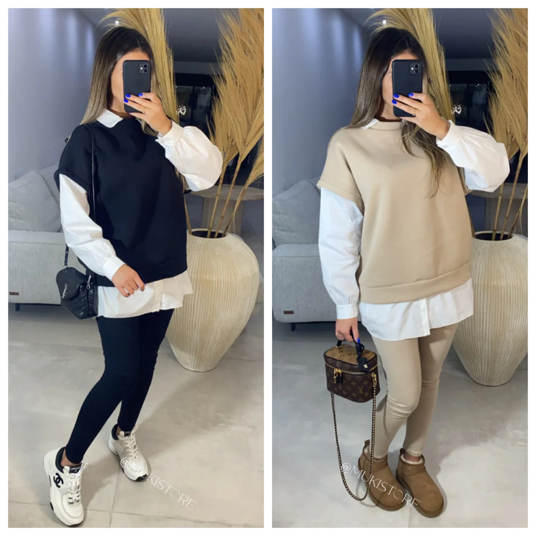 Thick SweaterBlouse Musthave Set - Image 3