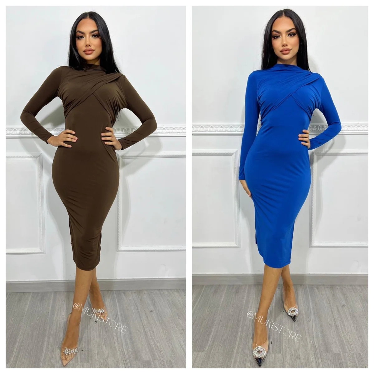 Wrapped dress split - Image 7